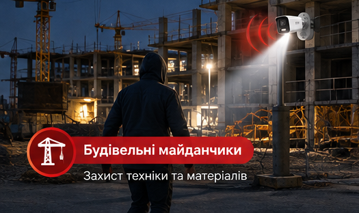 Камера з SoundMax Hikvision для будівельних майданчиків